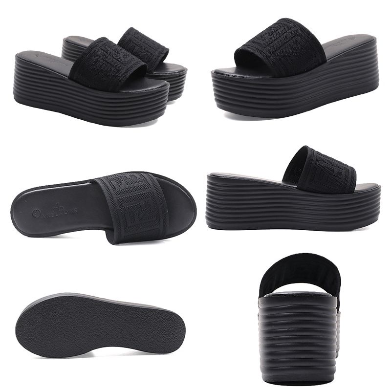 ANELA LYNE SANDAL SLOP WEDGES SADIYA ANE1015 ORIGINAL