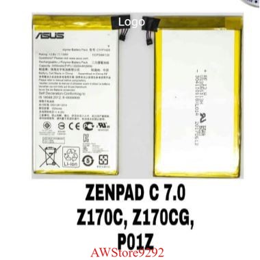 Mcom Battery Batre Baterai Mcom ASUS Zenpad C 7.0 Inch Z170CG Z170C P01Z Z7010C C11P1429