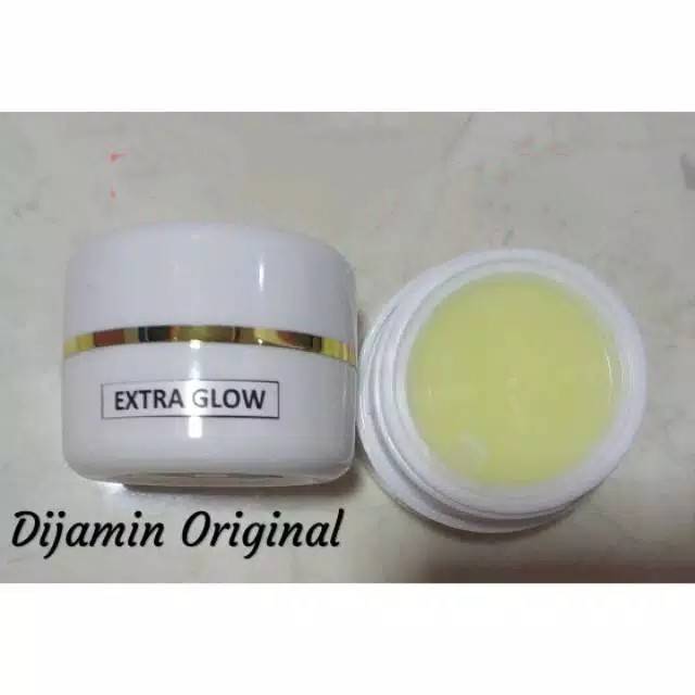 Extra  Glow Gel Cream - Cream malam Pemutih / Flek berat &amp; efek Glowing untuk kulit berminyak