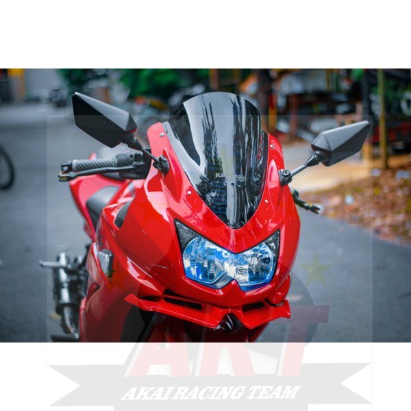 Visor Ninja 250 Karbu Model Jenong Kualitas Terbaik Warna Smoke Dan Bening