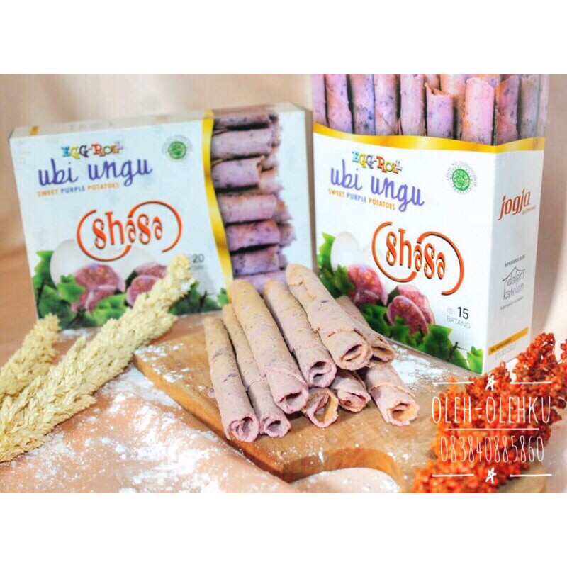 

EGG ROLL UBI UNGU
