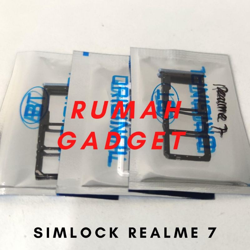 SIMTRAY SIMLOCK TEMPAT KARTU REALME 6 REALME 6I REALME 7