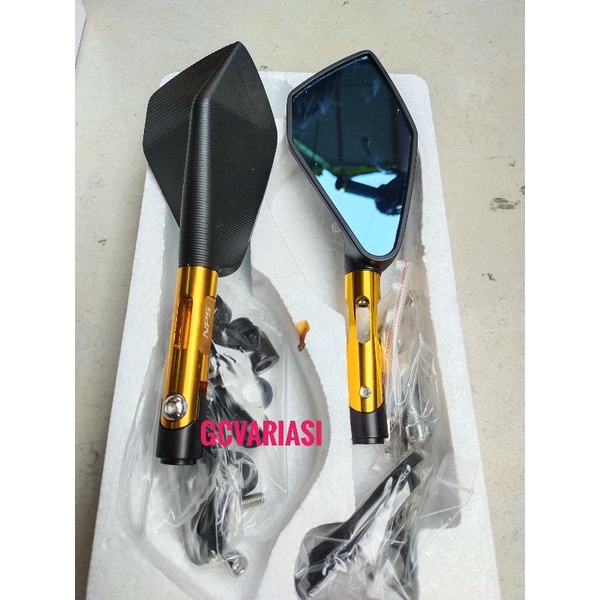 SPION MOTOR TOMOK V5/SPION TOMOK CNC KACA BIRU/KACA SPION TOMOK UNIVERSAL/KACA SPION TOMOK V5 HONDA 