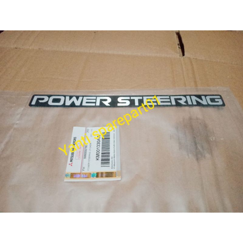 Stiker Power Steering L300 original MITSUBISHI