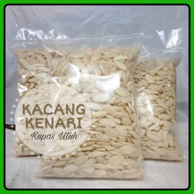 Kacang Kenari Kupas Utuh 1 Kg Asli Selayar Sulsel | Shopee
