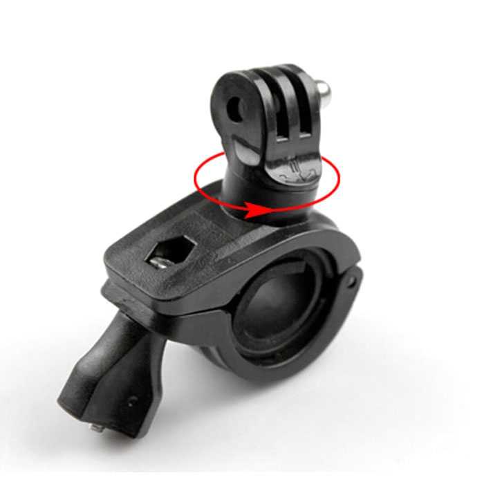 (BISA COD) FTIHSHPPULUZ Bike Handlebar Mount Holder 360 Degree Rotation for GoPro