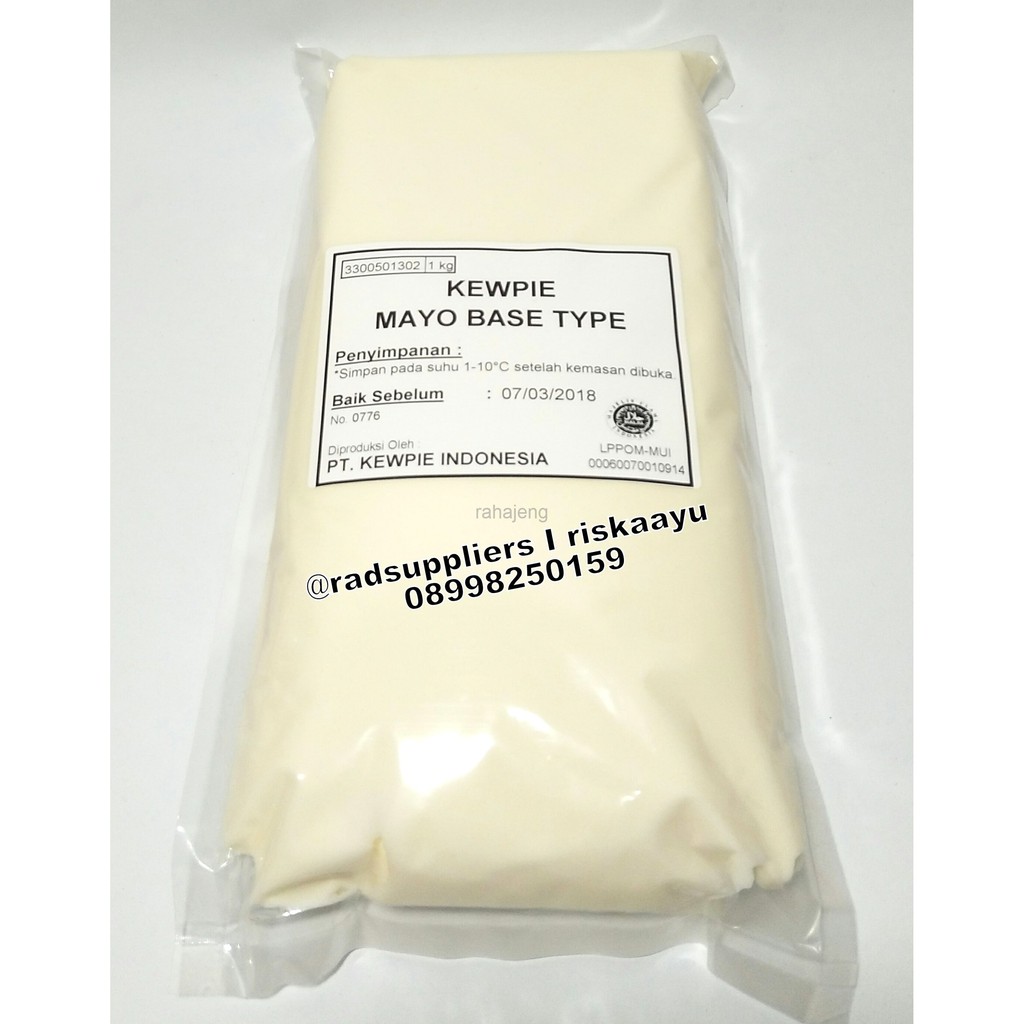 

Kewpie Mayonnaise Base Type 1kg