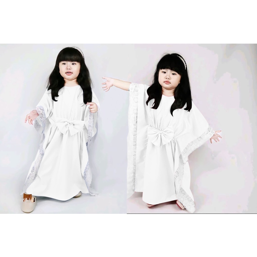 FenishaStore Baju Kaftan Anak ANDREA Kid’s Usia 3-5 Tahun Kaftan Kekinian Viral Bisa Bayar Ditempat COD