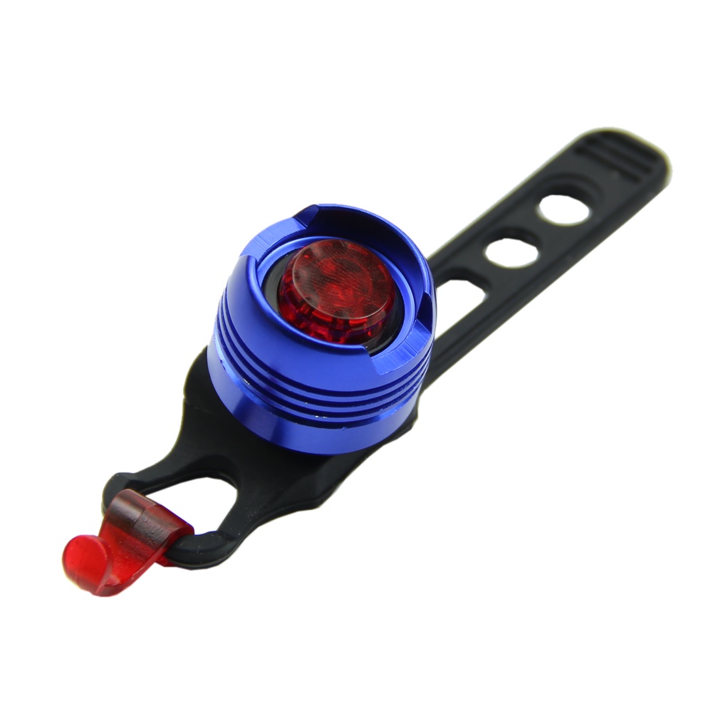 Zzz LED Cycling Bike Front Rear Tail Helm Flash Light Lampu Peringatan Keselamatan