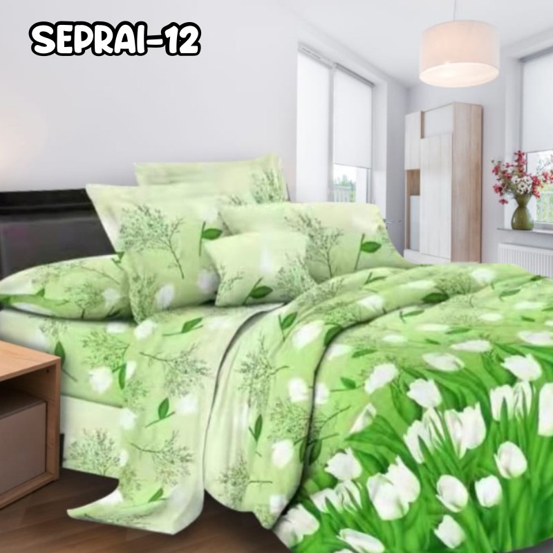 Seprai Menarik Sprai Kualitas Bagus Ukuran 160x200CM Seprai Motif Seprai Murah Seprai Aesthetic