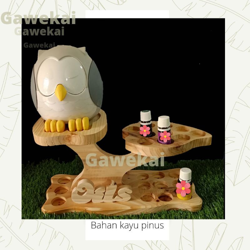 Rak oil 22 slot dahan 1 dudukan owl