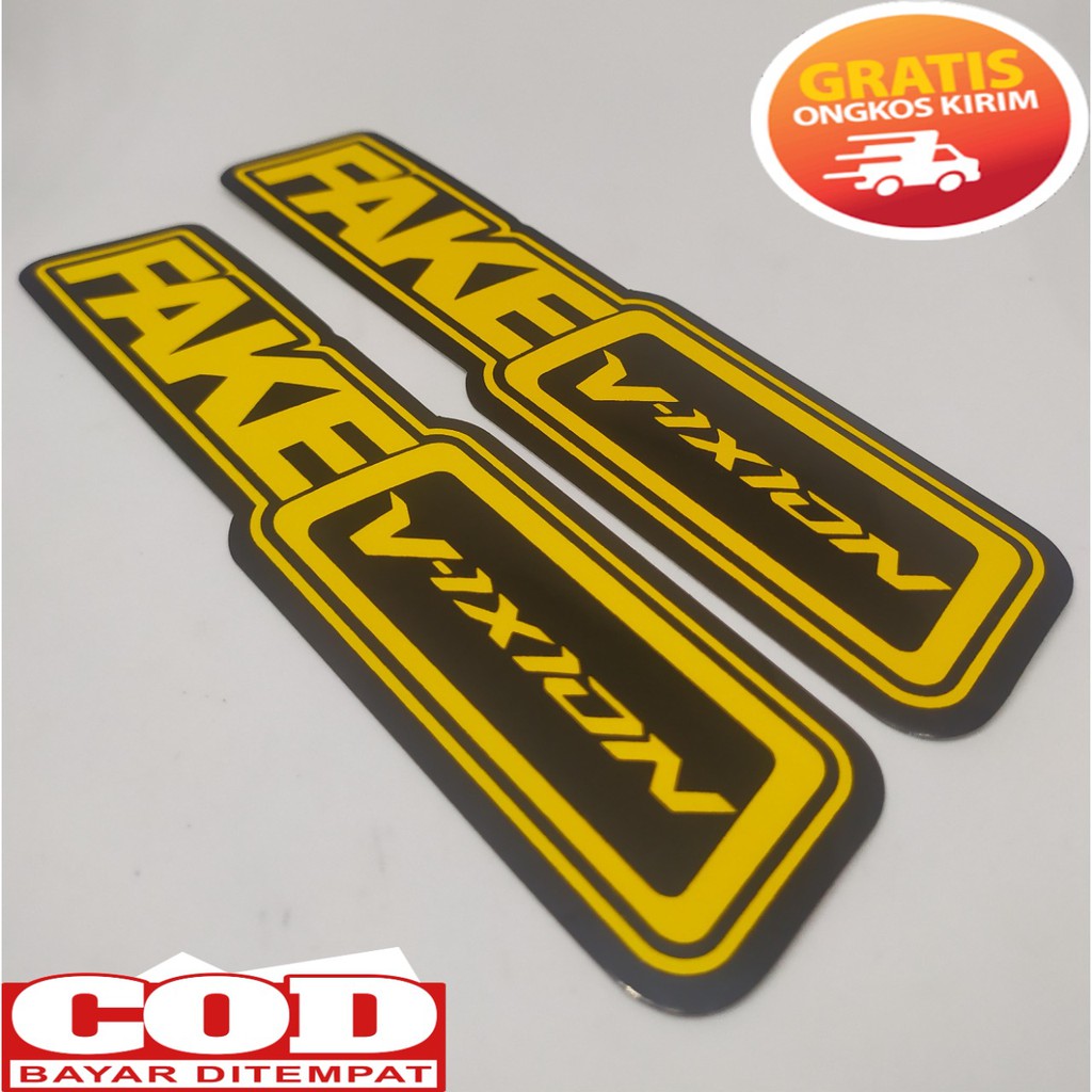 stiker motor vixion , cutting stiker vixion , setiker vixion , stiker fake vixion , emblem vixion