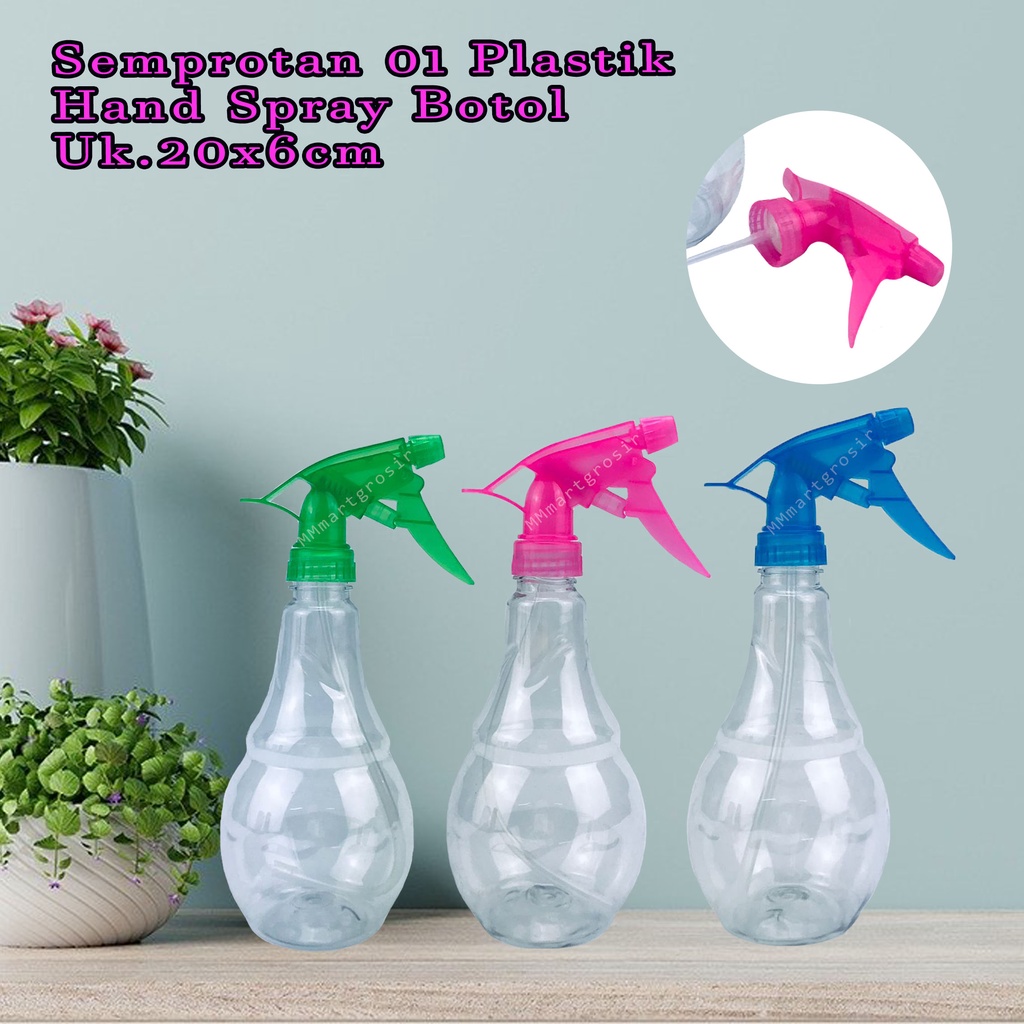 Semprotan 01 Plastik / Hand Spray Botol / Uk.20x6cm