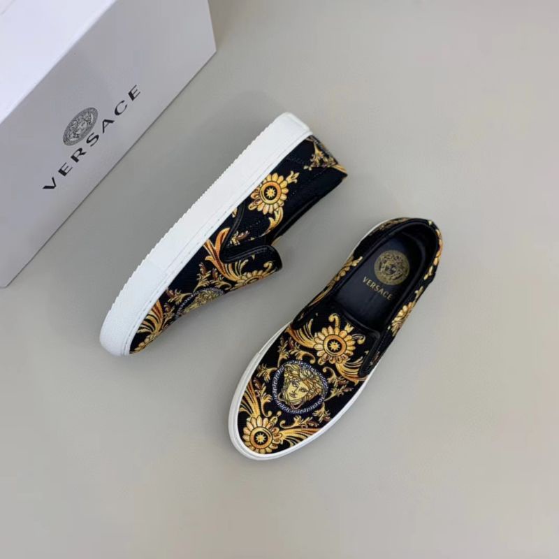 sepatu pria vers4ce sneaker slip on mirror branded P1SHOES men shoes cowok tanpa tali top