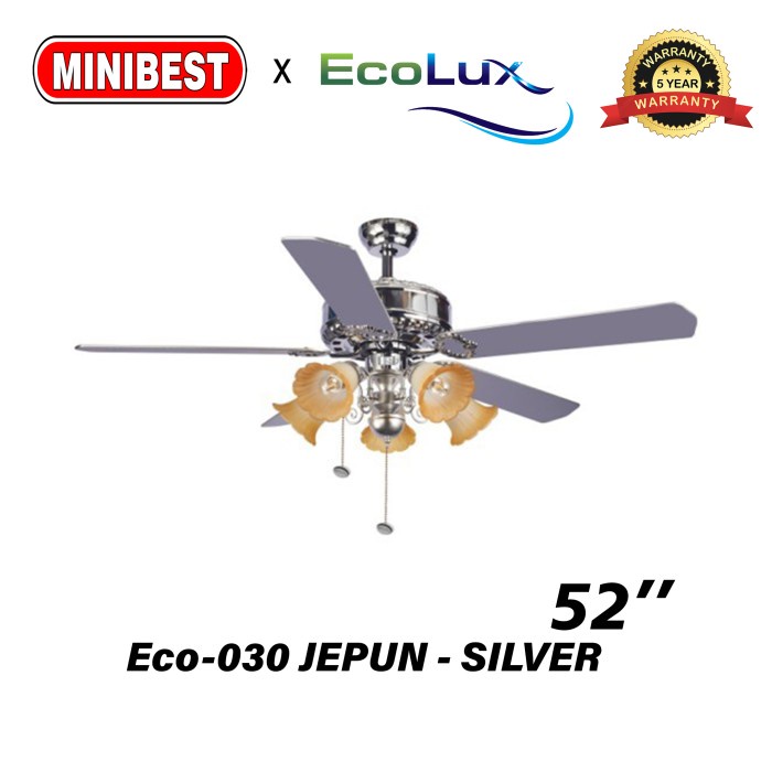 MB Kipas Angin Lampu gantung Ecolux tipe Eco-030 JEPUN