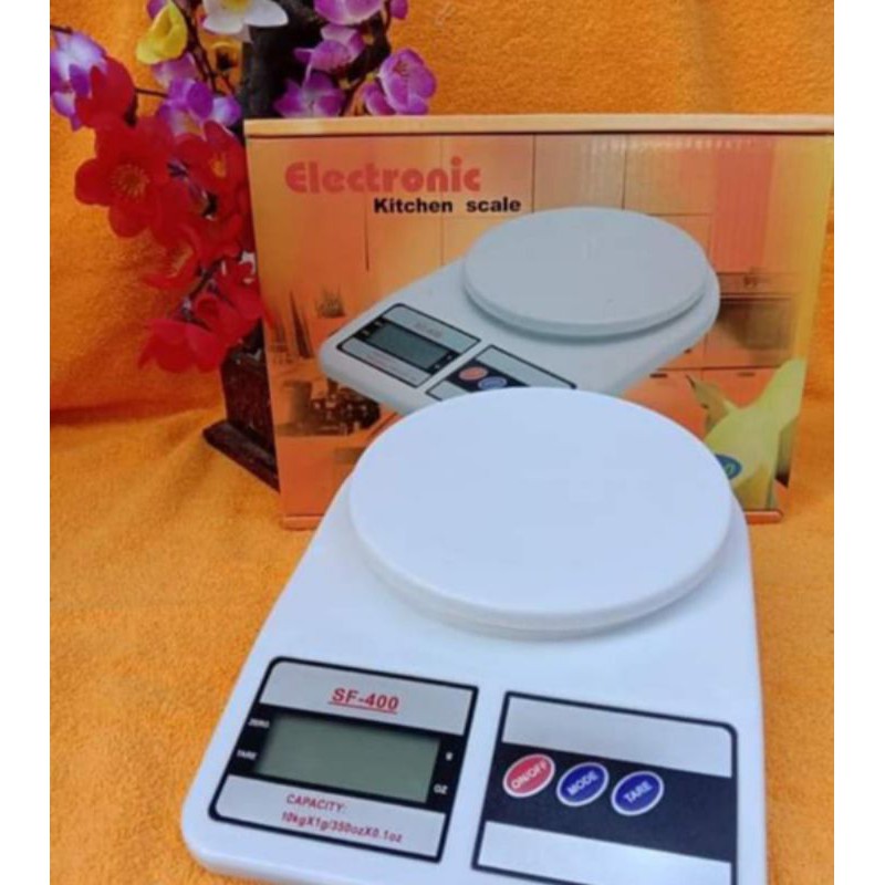 Timbangan Dapur Kue/Makanan/Buah/Barang Digital SF-400  7/10Kg / Kitchen Scale 10Kg