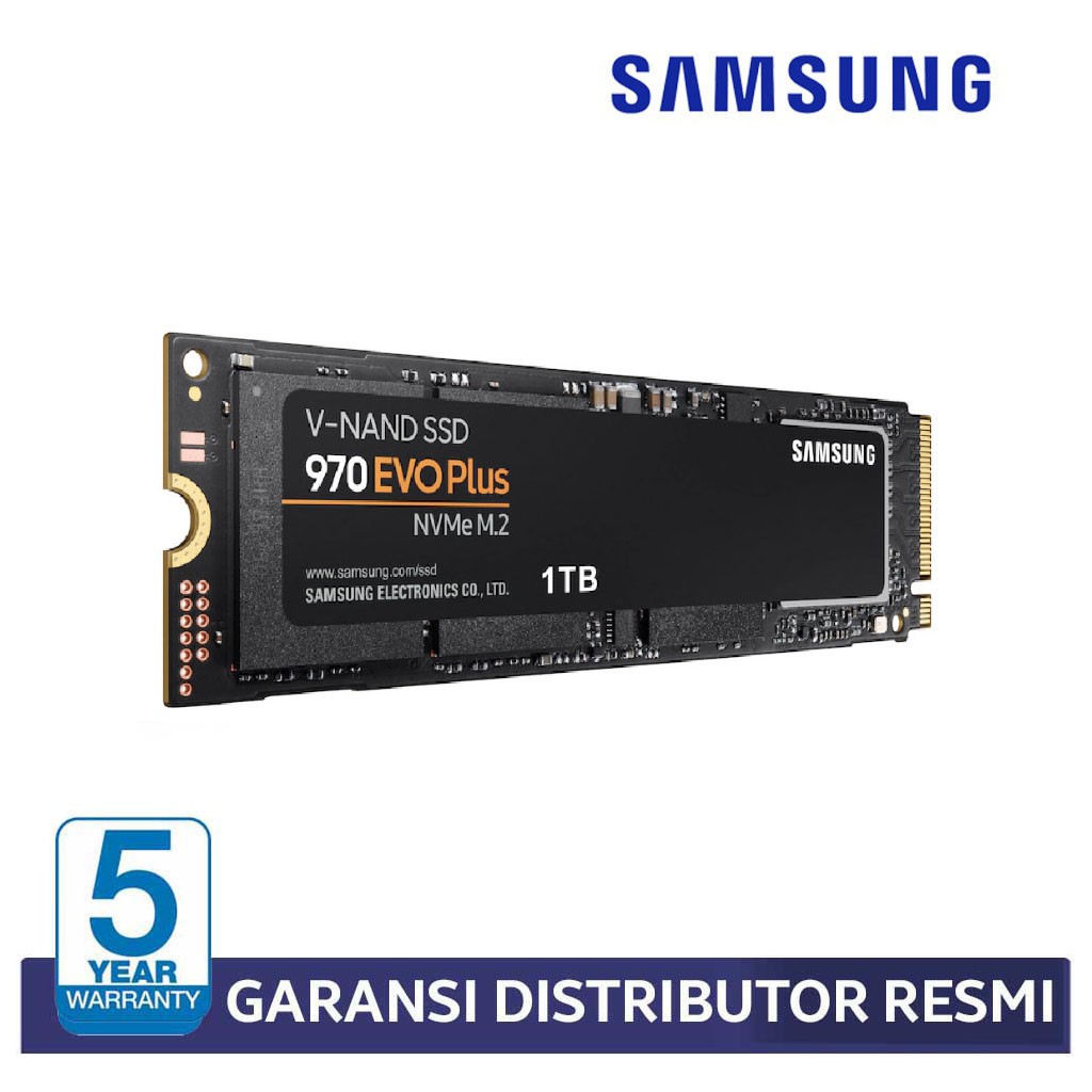 Samsung SSD 970 EVO PLUS NVMe 250GB / 500GB / 1TB / 2TB PCIe 2280 3500 MB/s Internal SSD M2 NVMe - Garansi Resmi 5 thn