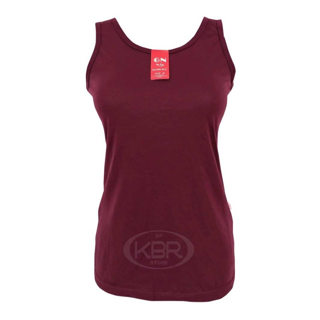 KBR STORE-Tanktop Tali Besar Warna Hitam AT SA51 HITAM Tanktop Katun Murah TERBARU-KBR STORE