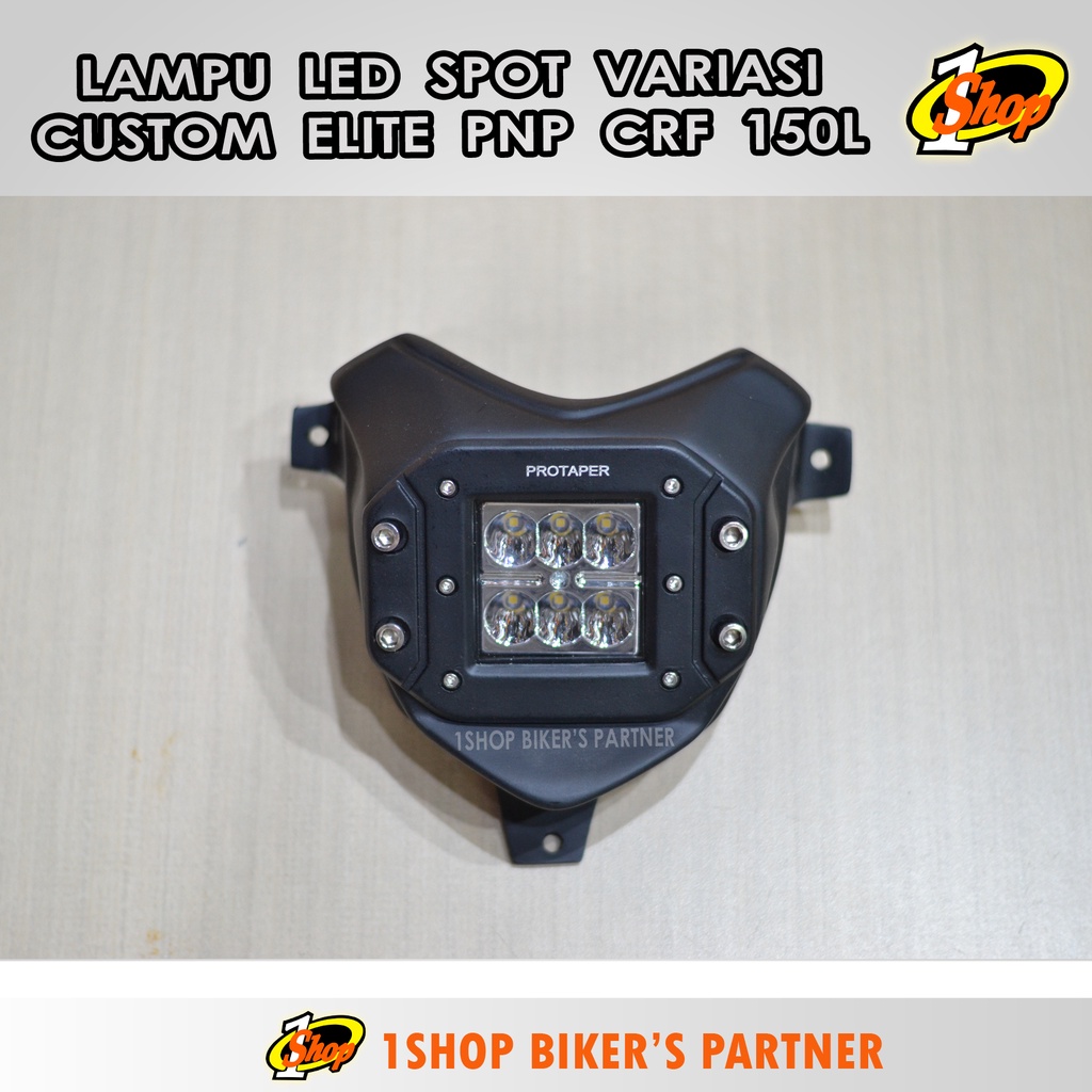 Lampu Led Spot Variasi Custom Protaper PNP CRF, KLX, WR