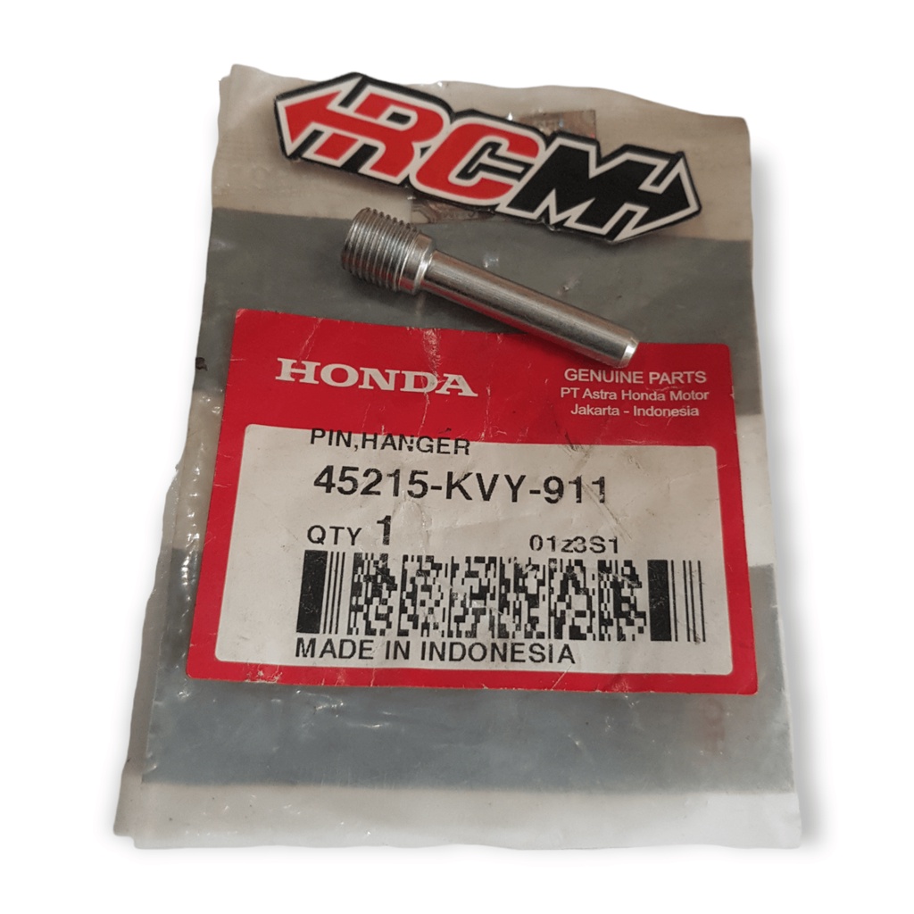 45215-KVY-911 BAUT L KALIPER CALIPER  PIN HANGER KAMPAS CAKRAM DPN DEPAN BEAT KARBU CARBU OLD 4.3CM 4.3 CM ORI ORIGINAL HONDA AHM HGP ASLI