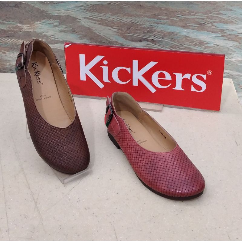 Sepatu Wanita Bahan Kulit Kickers Ori Branded Matahari