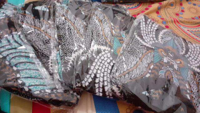 Batik Couple Keluarga Sania Ruffle Ori Ndoro Jowi Dnt Motif Madu