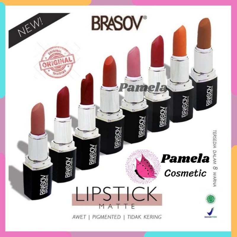 ❤ PAMELA ❤Lipstik Matte Brasov BPOM