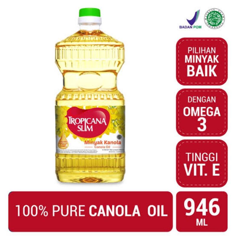 

Tropicana Slim Minyak Kanola 946ml