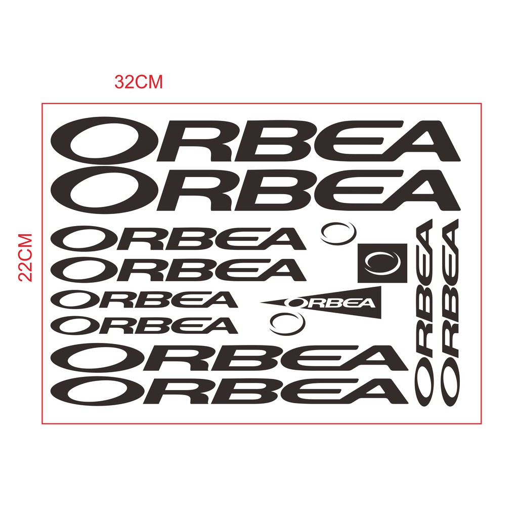 sticker cutting frame sepeda orbea