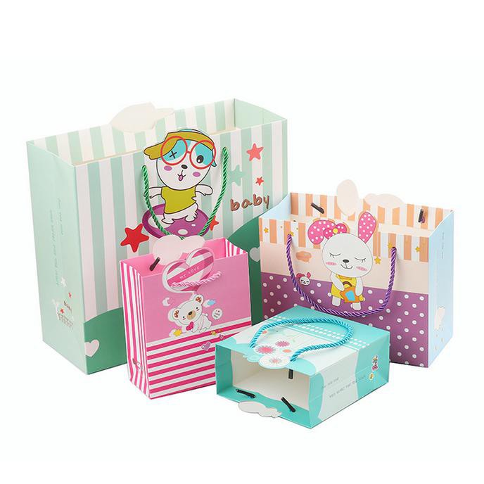 

14.84Ftgrdujh- L Paperbag Binatang Lucu, Paperbag Kantong, Kantong Motif Anak-Anak -Toko-Boneka.