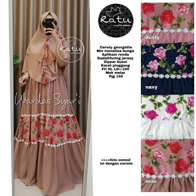 swardas syari by ratu hijab/grosir murah mewah murah ory solo