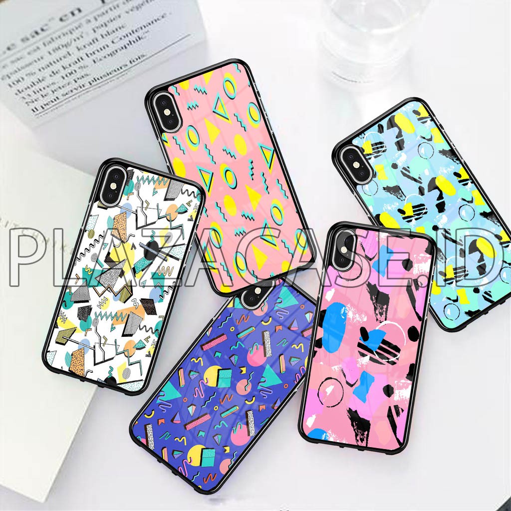 [P131] 80'S STYLE 2D GLOSSY FOR A21S M31 M30S S20 ULTRA RENO 4 Y30 Y50 RENO 3 REALME NARZO