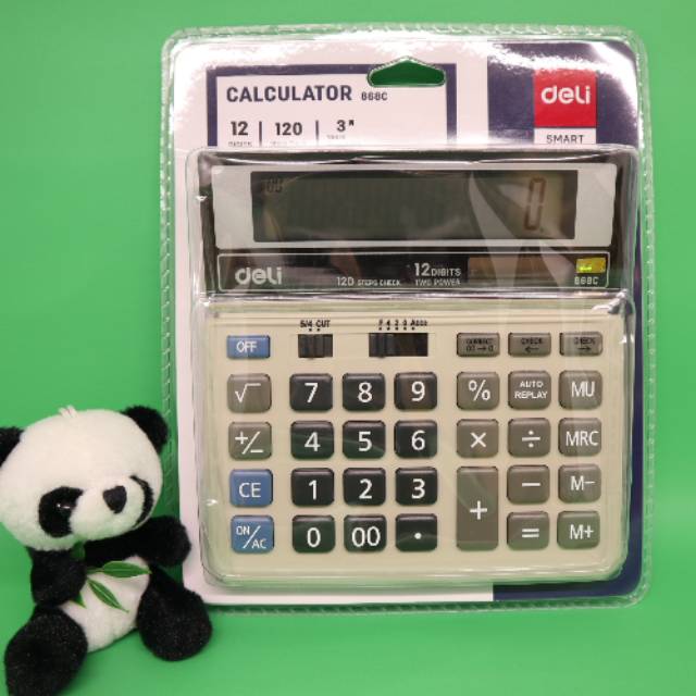 

Calculator/Kalkulator Deli C868 (Grey)