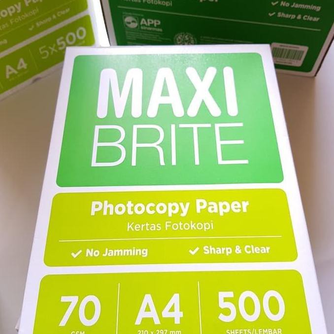 

KHUSUS GOSEND! Maxi Brite 70g A4 Kertas Fotokopi / Kertas Print