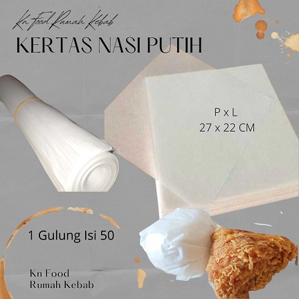 Kertas Nasi Fried Chicken -Kertas Nasi Fried Chicken -Kertas Laminasi