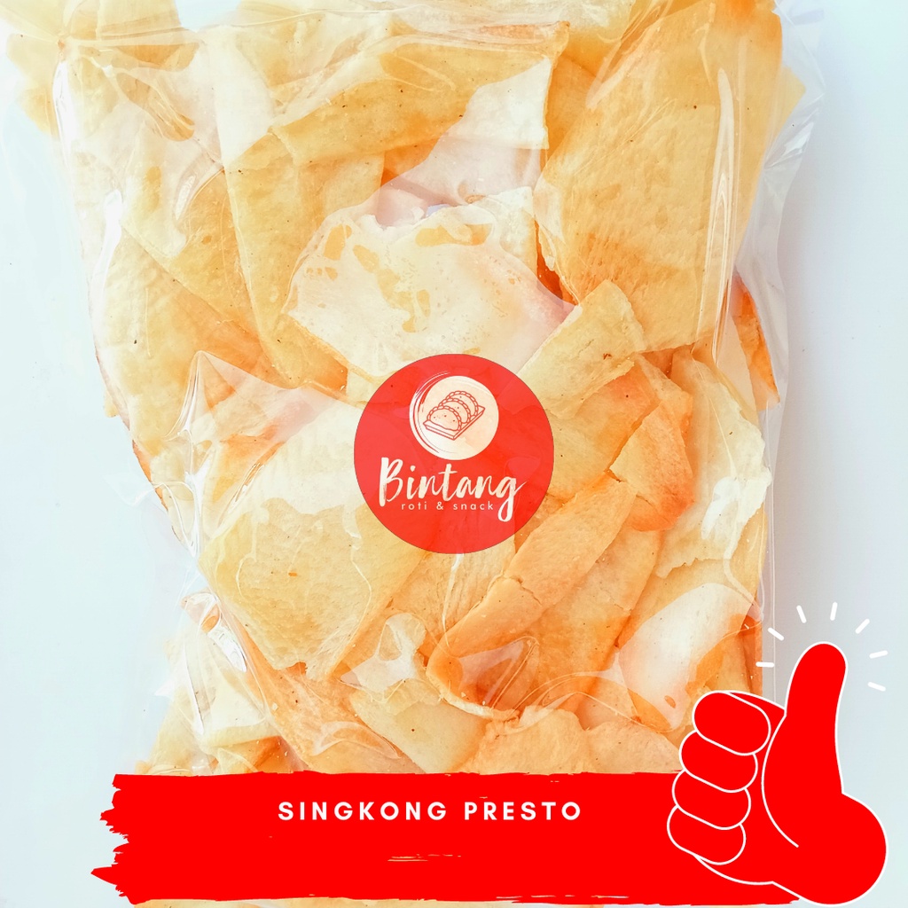 

Keripik singkong presto 500 gr