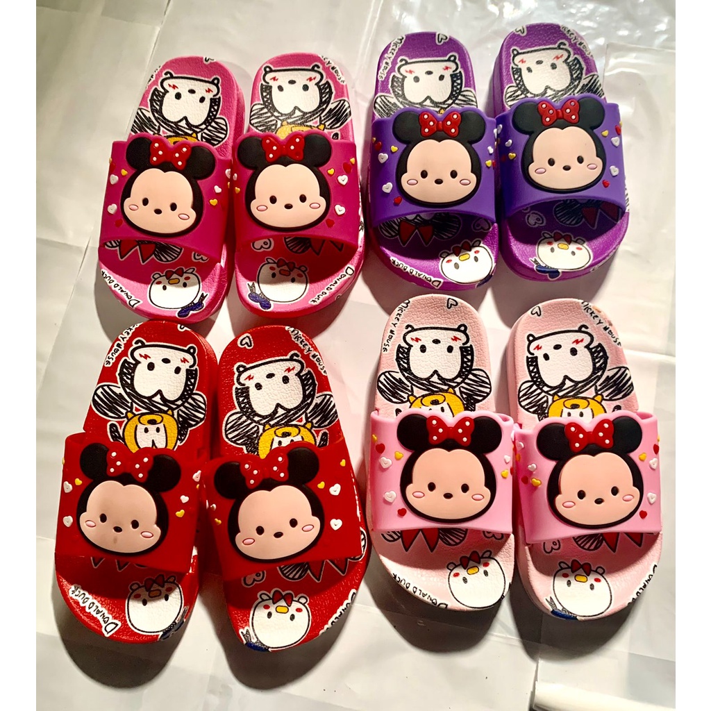 Sandal Anak Perempuan selop Jelly Karakter TSUM Import