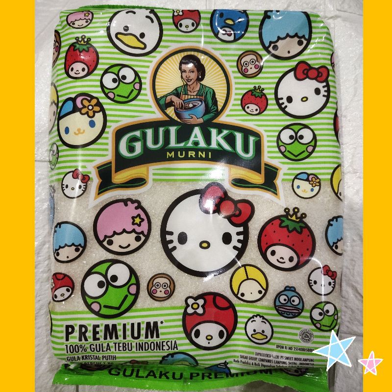 Gulaku gula tebu premium putih 1 kg 1kg