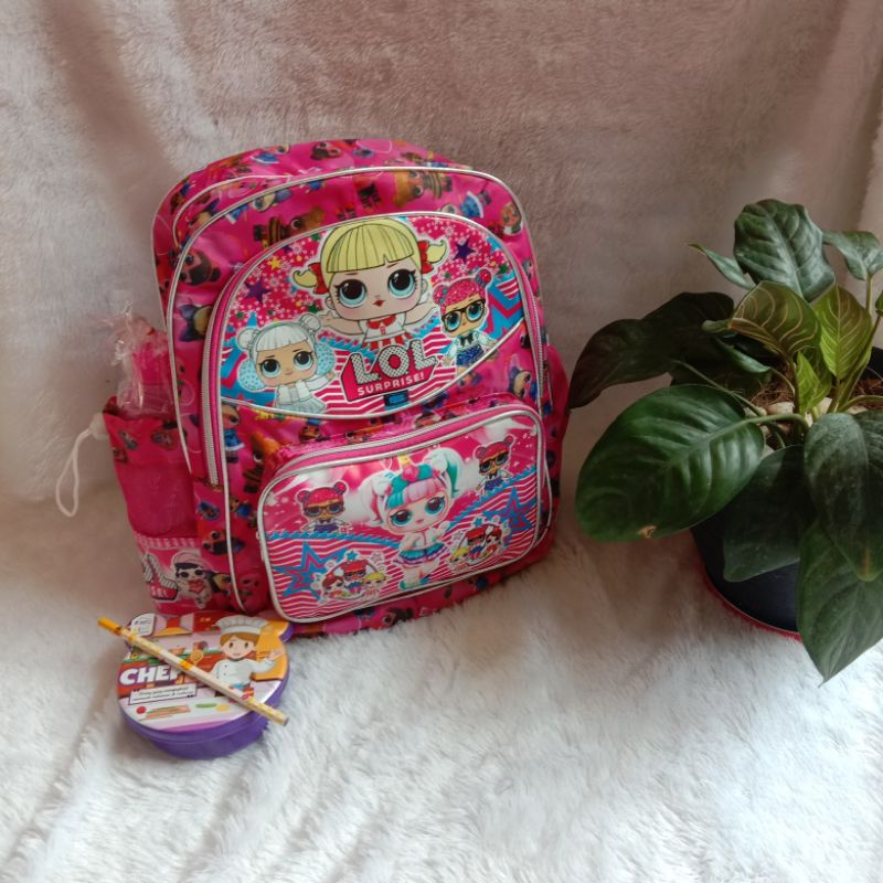 Tas Ransel Sekolah SD Lol Anak Perempuan