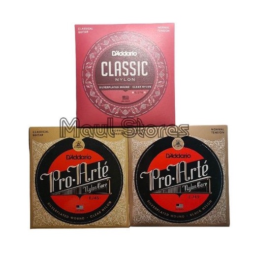 Senar Gitar Klasik D'addario Nylon EJ27N EJ49 EJ45