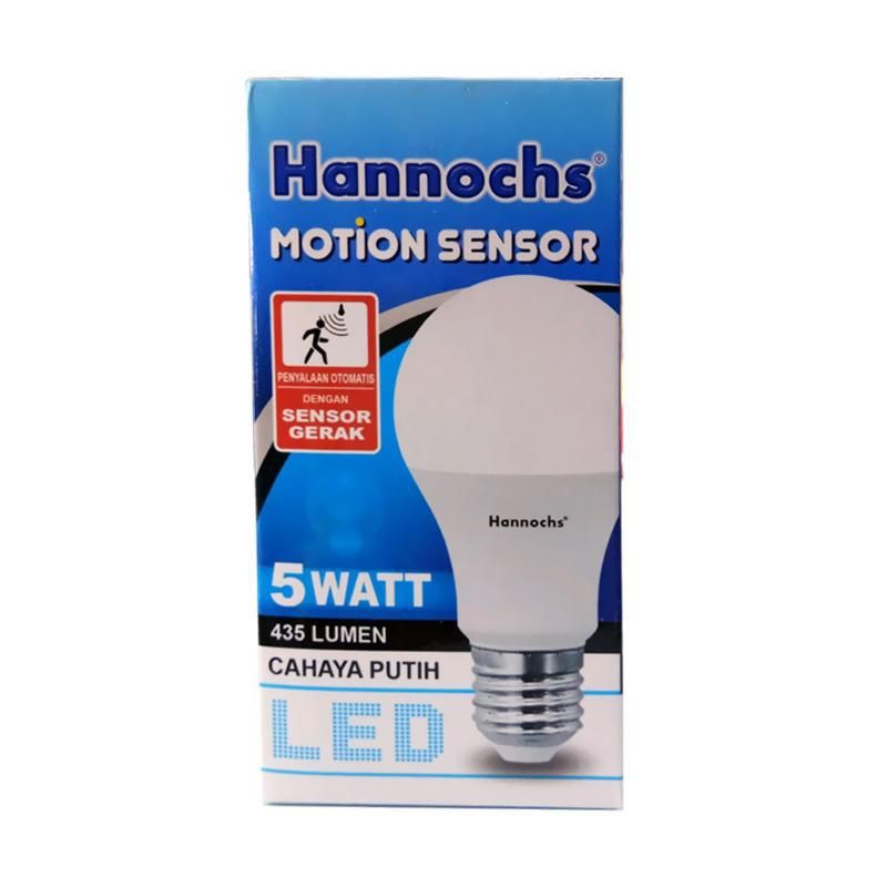 Lampu Led Hannoch 5 Watt Motion Sensor