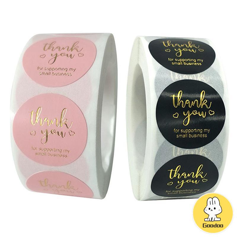 Roll Pink Bronzing Pernikahan Cabang Zaitun Perdamaian Terima Kasih Hadiah Tag Stiker -Doo