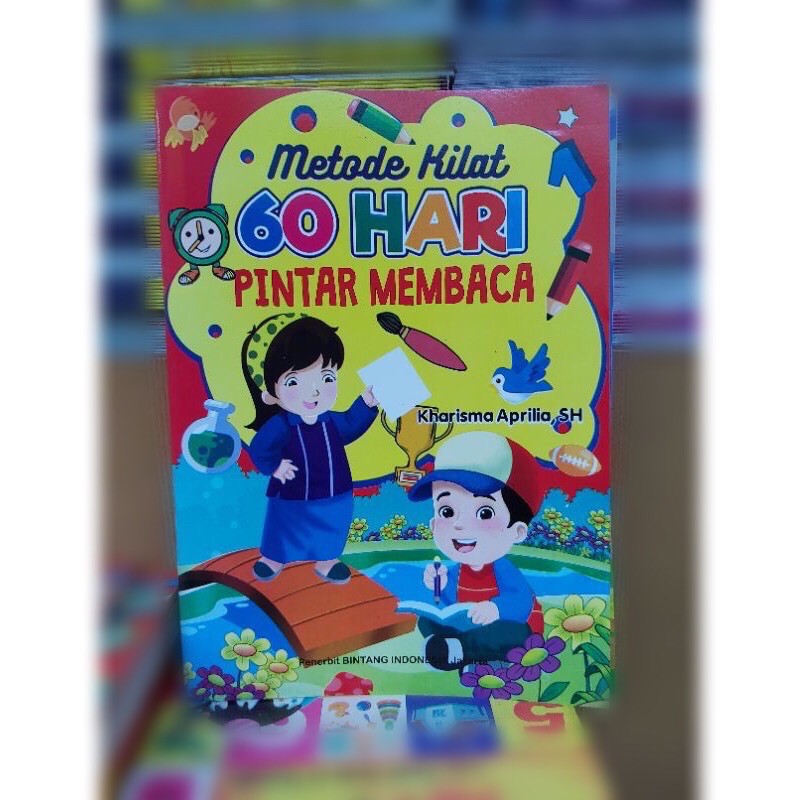 Buku metode kilat 60 hari pintar membaca