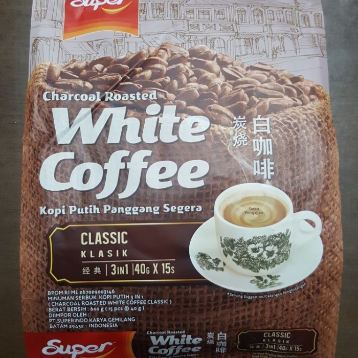 

Super White Coffee 15x 30gr