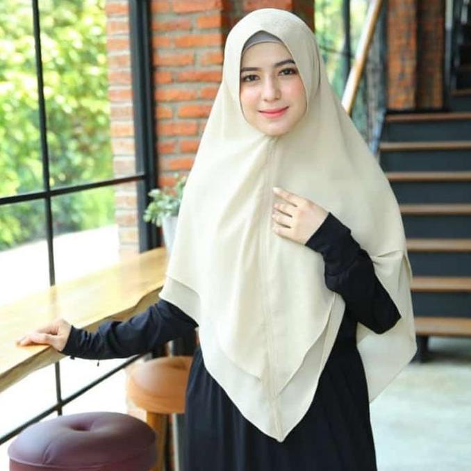 KHIMAR CERUTI KERUDUNG PET ANTEM JILBAB SYARI