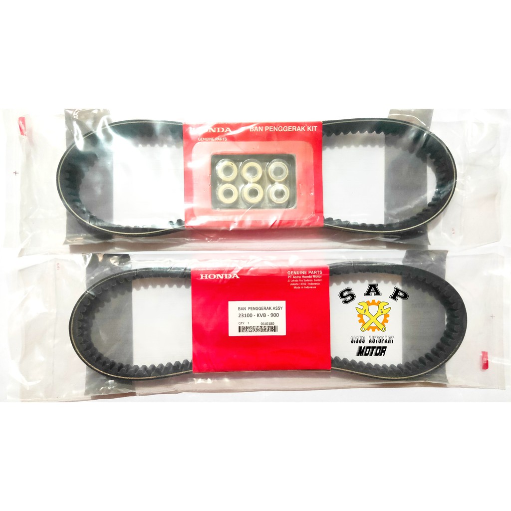 VANBELT VARIO LAMA / VANBELT ASSY PAKET ROLLER VARIO 110 KARBU / VARIO 110 LAMA / VANBELT ASSY VARIO