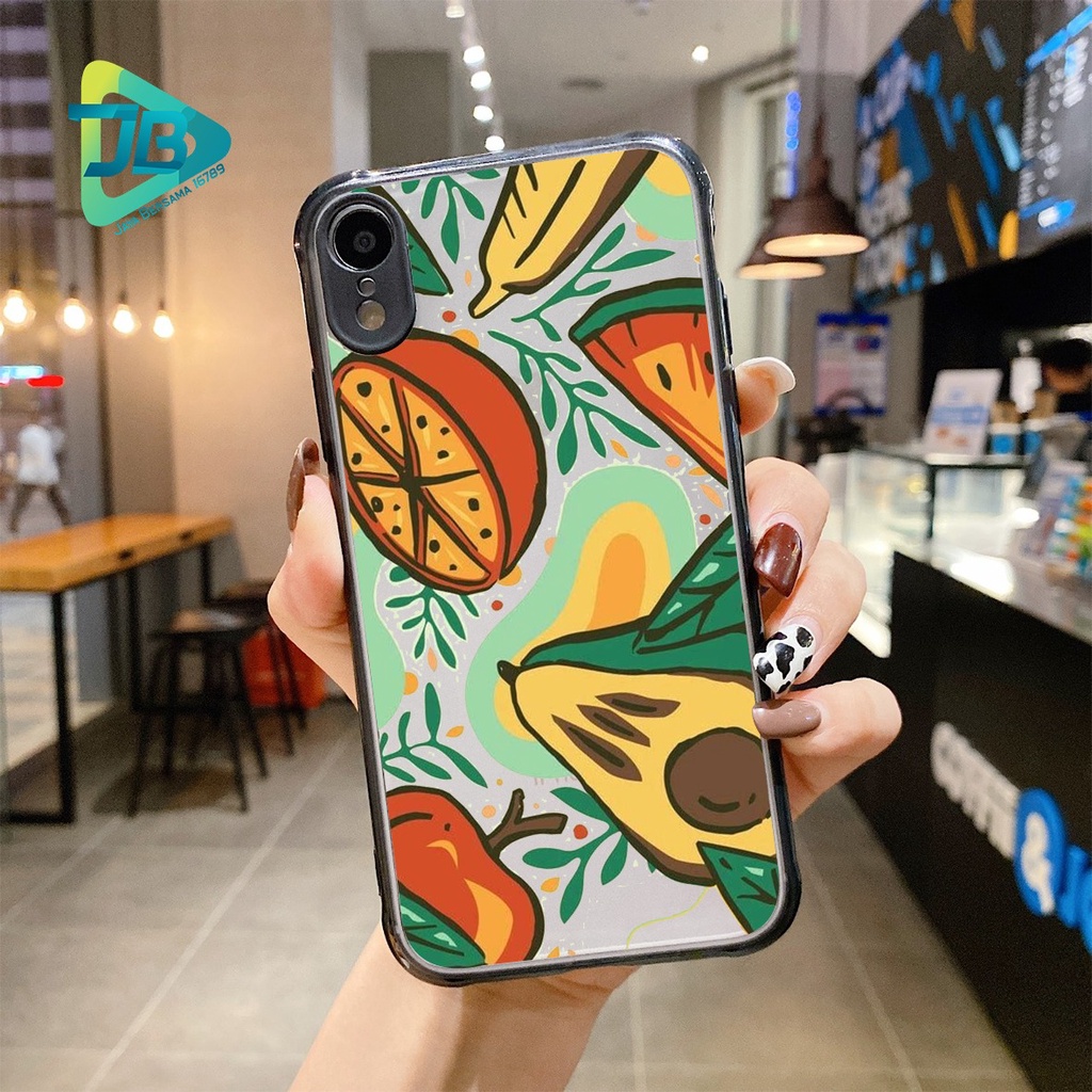 SOFTCASE CHOICE FRUITS OPPO VIVO XIAOMI SAMSUNG REALME IPHONE ALL TYPE JB5030