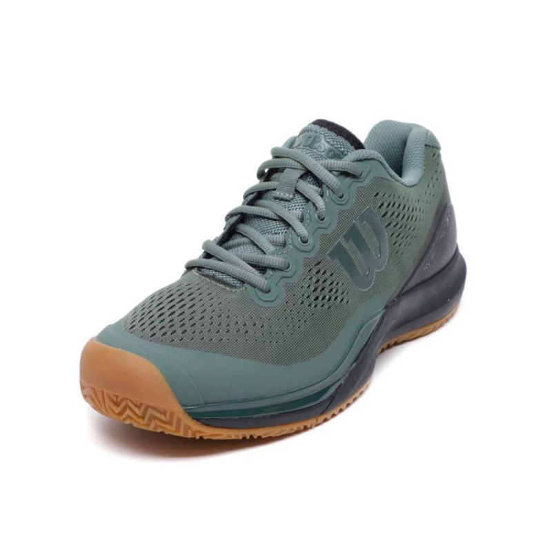 Wilson pro rush 3.0 “ army green “ ( sepatu tennis ) cowok BNIB