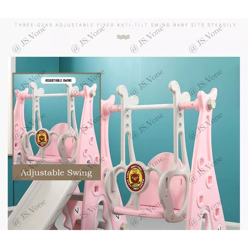 Mainan Perosotan Prosotan Seluncuran Ayunan Anak / Kid Children Slide Swing Baby Bliss Willy Whale