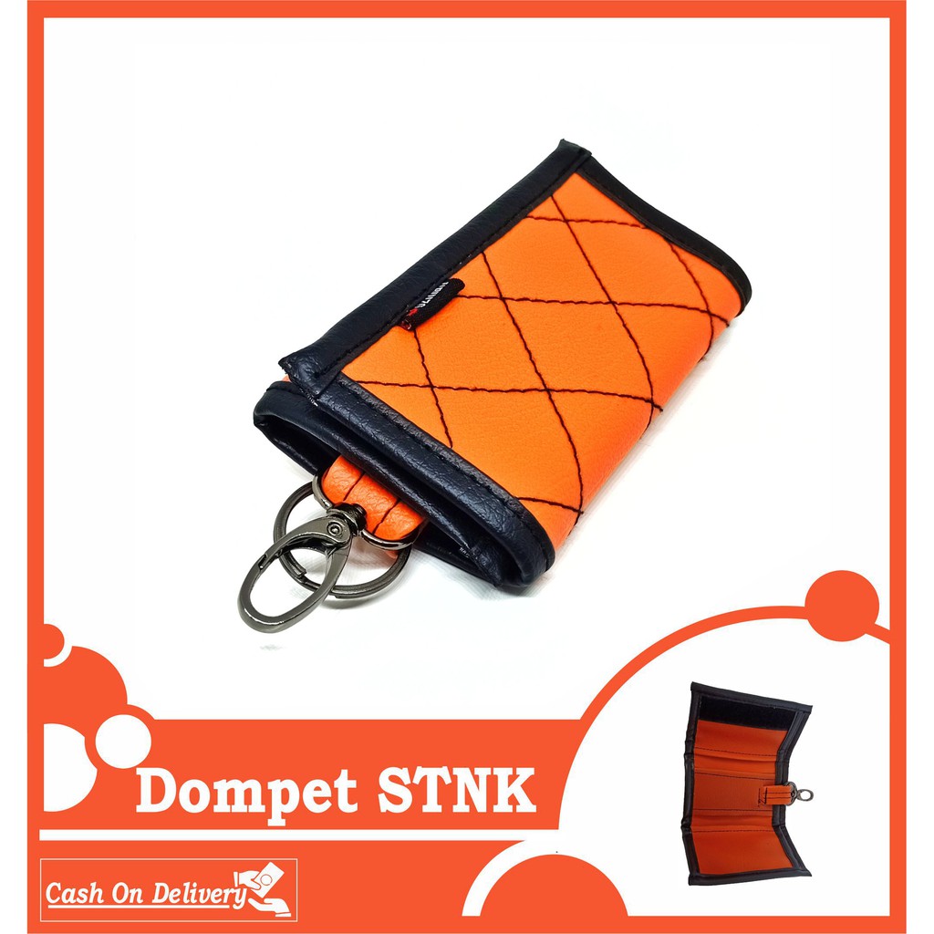 Dompet STNK Gantungan Kunci Mobil Motif Warna